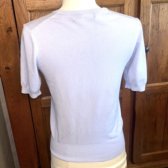 PHILOSOPHY🍃Short Sleeve Classic SWEATER. VERY GOOD Condition! Super Soft! - Picture 3 of 7